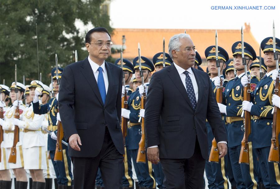 CHINA-BEIJING-LI KEQIANG-PORTUGUESE PM-TALKS (CN)