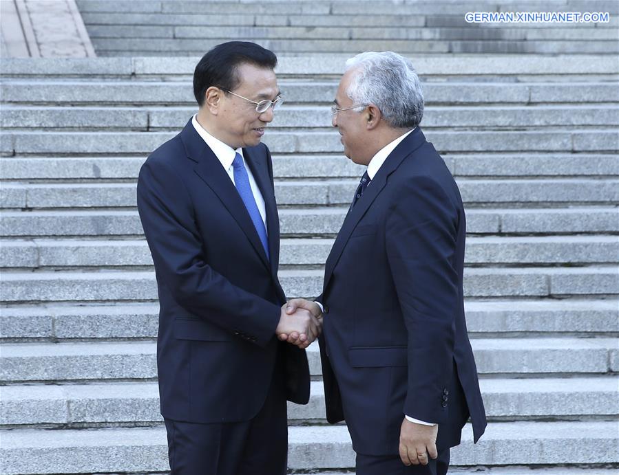 CHINA-BEIJING-LI KEQIANG-PORTUGUESE PM-TALKS (CN)