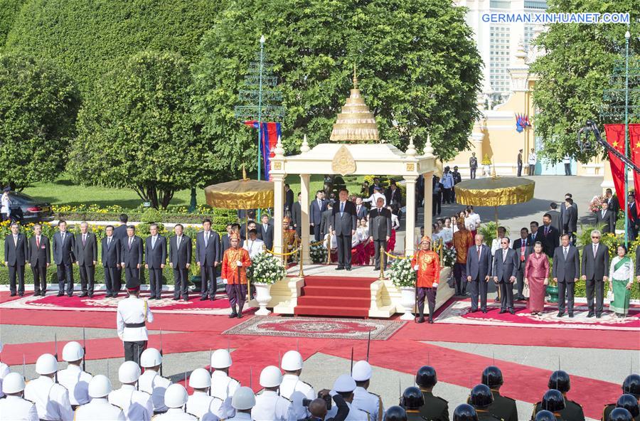 CAMBODIA-CHINA-XI JINPING-KING-MEET