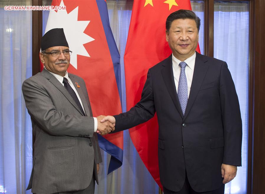 INDIA-GOA-CHINA-NEPAL-XI JINPING-PM-MEETING