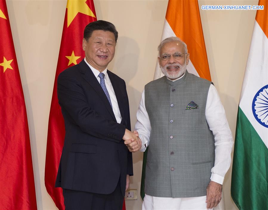 INDIA-GOA-CHINA-XI JINPING-MODI-MEETING