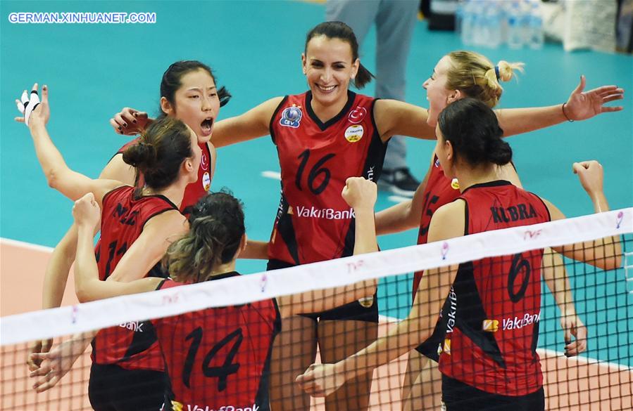 (SP)TURKEY-MANISA-VOLLEYBALL-TURKISH WOMEN LEAGUE-VAKIFBANK