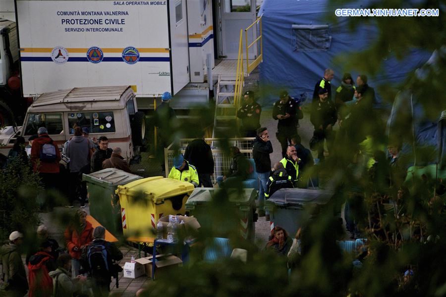 ITALY-NORCIA-EARTHQUAKE-RESCUE
