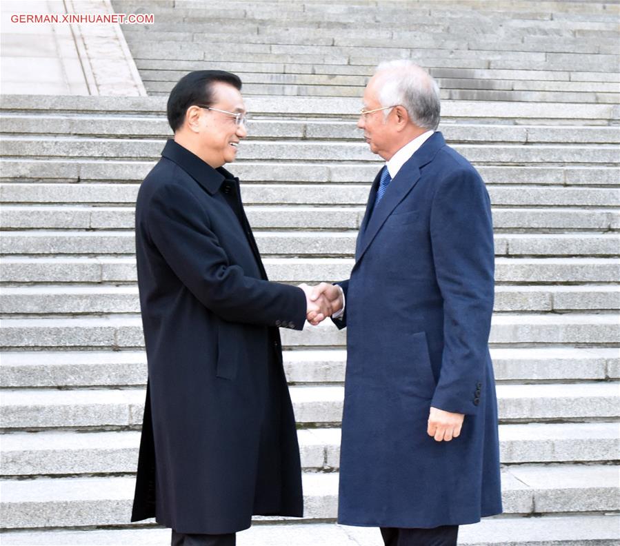 CHINA-BEIJING-LI KEQIANG-NAJIB-TALKS (CN)