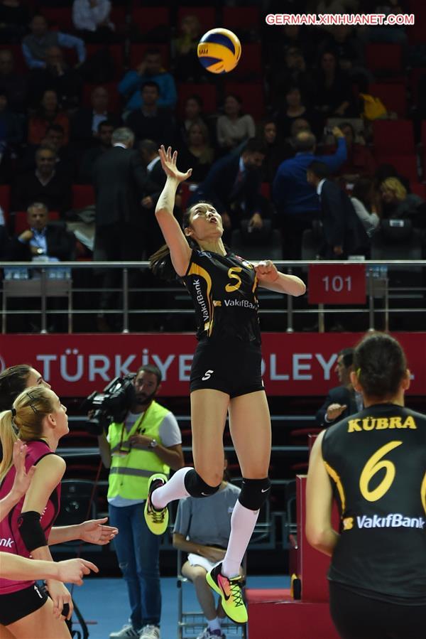 (SP)TURKEY-ISTANBUL-VOLLEYBALL-TURKISH WOMEN LEAGUE