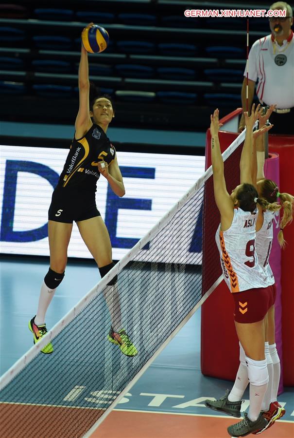(SP)TURKEY-ISTANBUL-VOLLEYBALL-TURKISH WOMEN LEAGUE