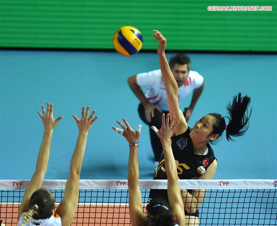 (SP)TURKEY-ISTANBUL-VOLLEYBALL-TURKISH WOMEN LEAGUE