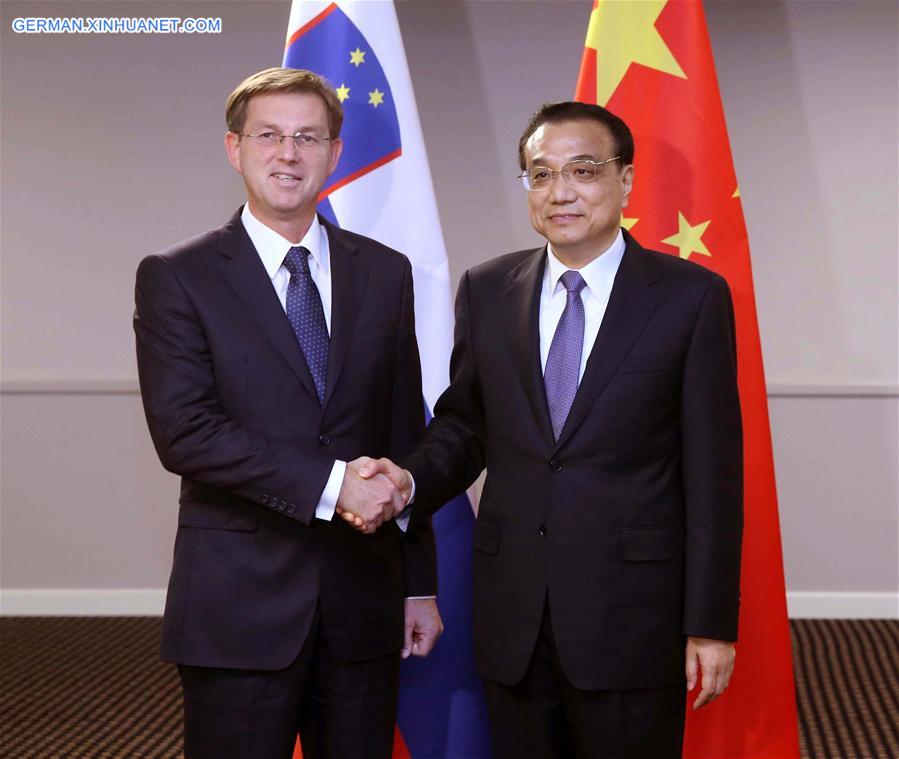 LATVIA-RIGA-LI KEQIANG-CERAR-MEETING