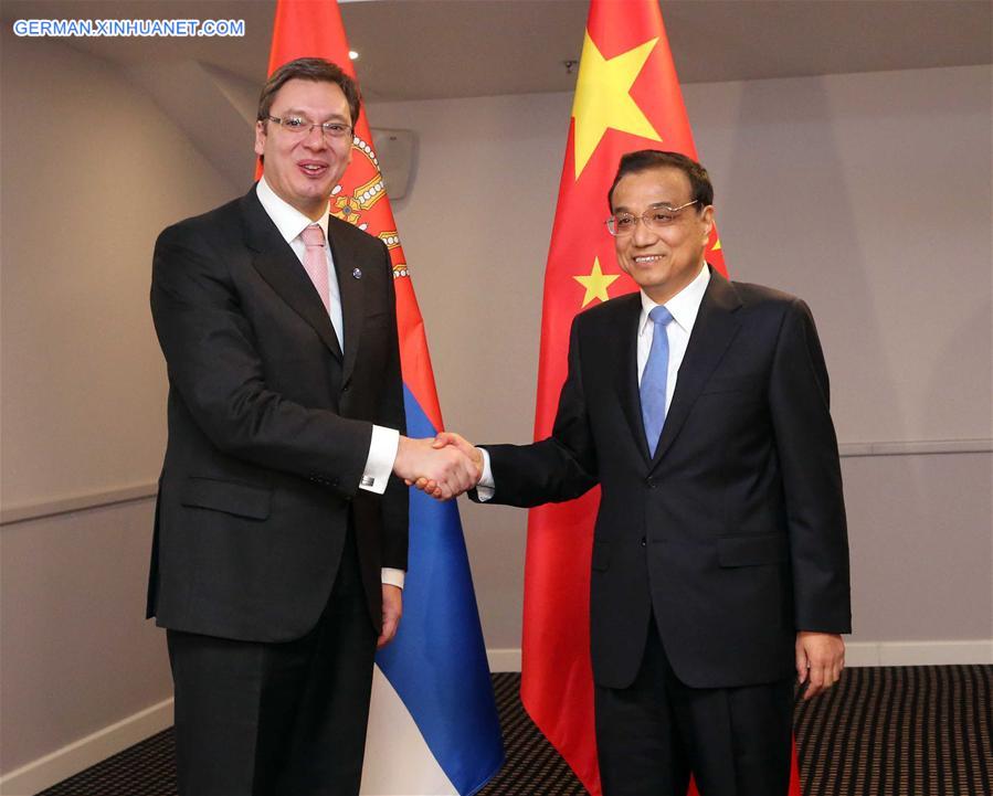 LATVIA-RIGA-LI KEQIANG-VUCIC-MEETING