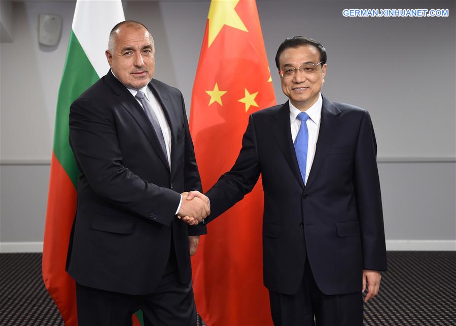 LATVIA-RIGA-LI KEQIANG-BORISSOV-MEETING