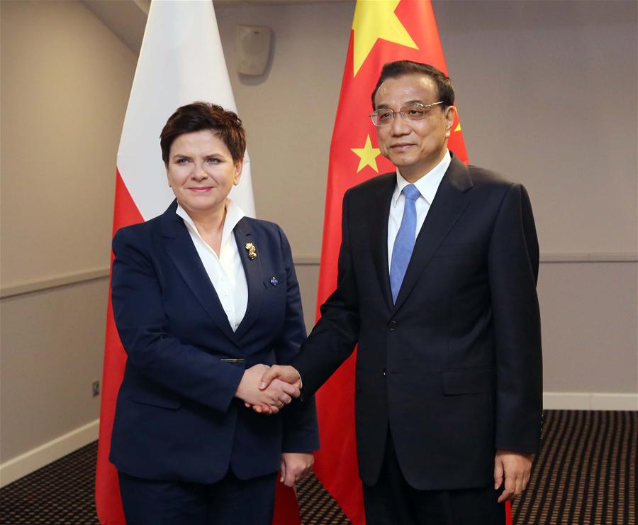 LATVIA-RIGA-LI KEQIANG-SZYDLO-MEETING