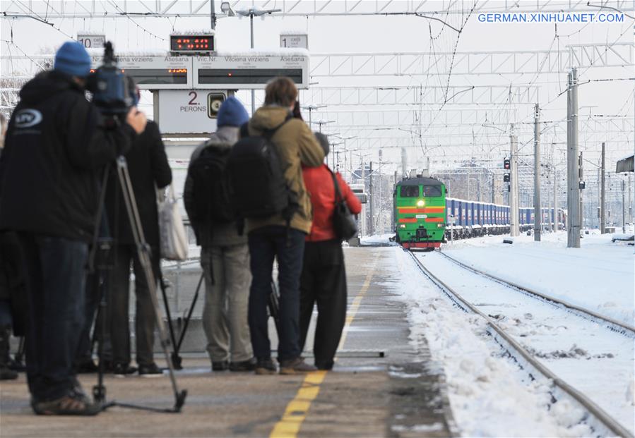 LATVIA-RIGA-TRANS-EURASIA TRAIN-CHINA