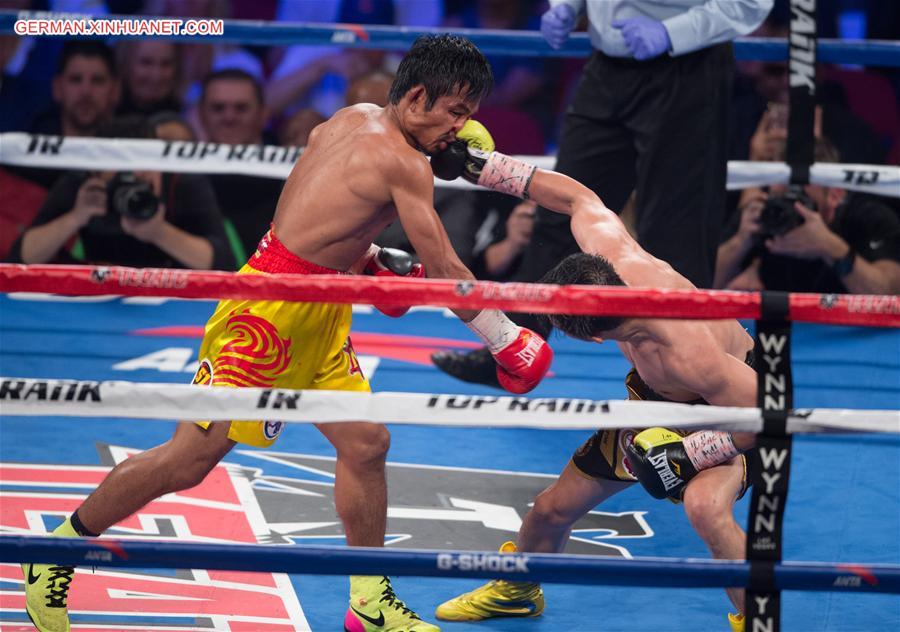 (SP)US-LAS VEGAS-WBO-ZOU SHIMING-TITLE