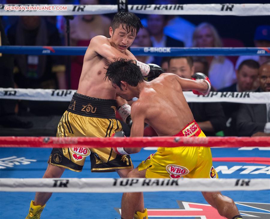 (SP)US-LAS VEGAS-WBO-ZOU SHIMING-TITLE