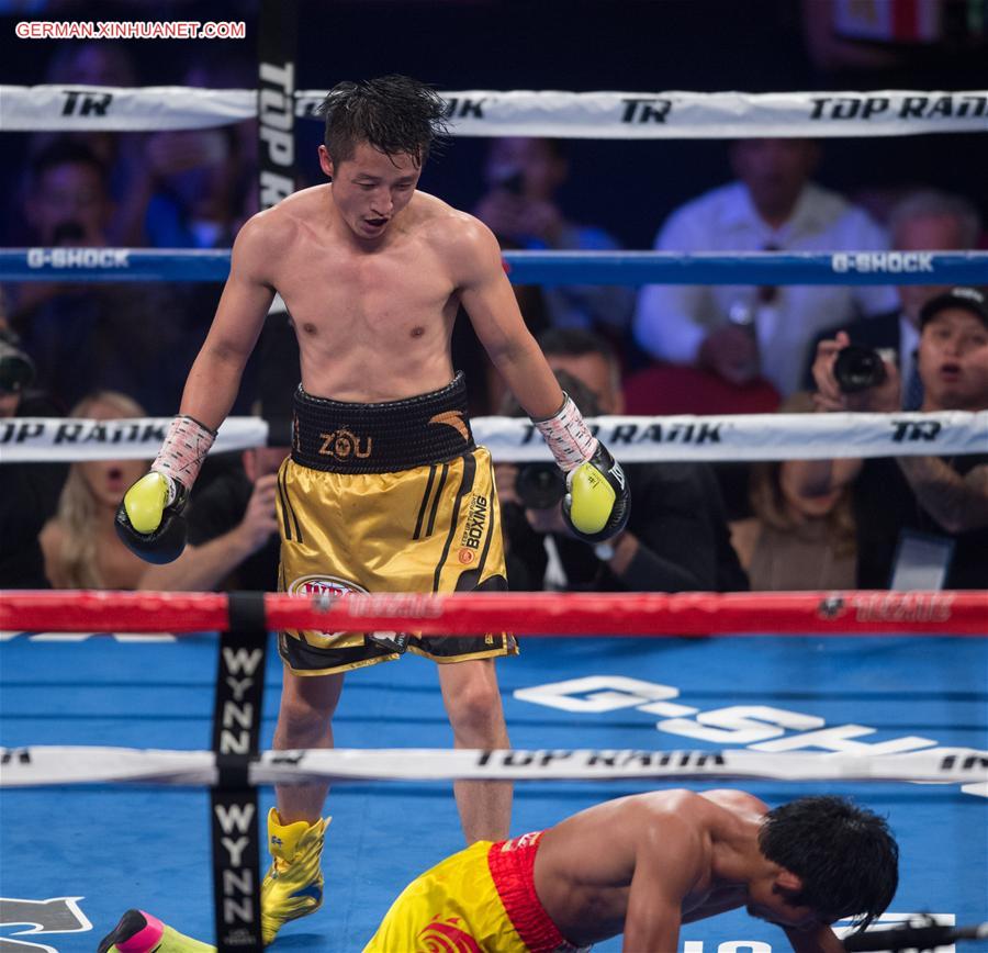 (SP)US-LAS VEGAS-WBO-ZOU SHIMING-TITLE