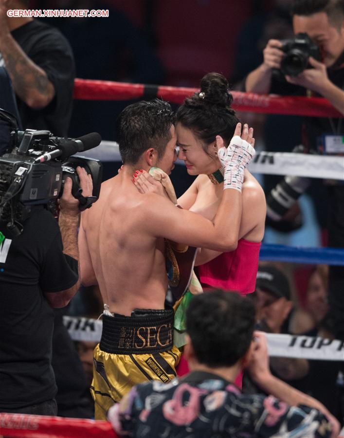 (SP)US-LAS VEGAS-WBO-ZOU SHIMING-TITLE