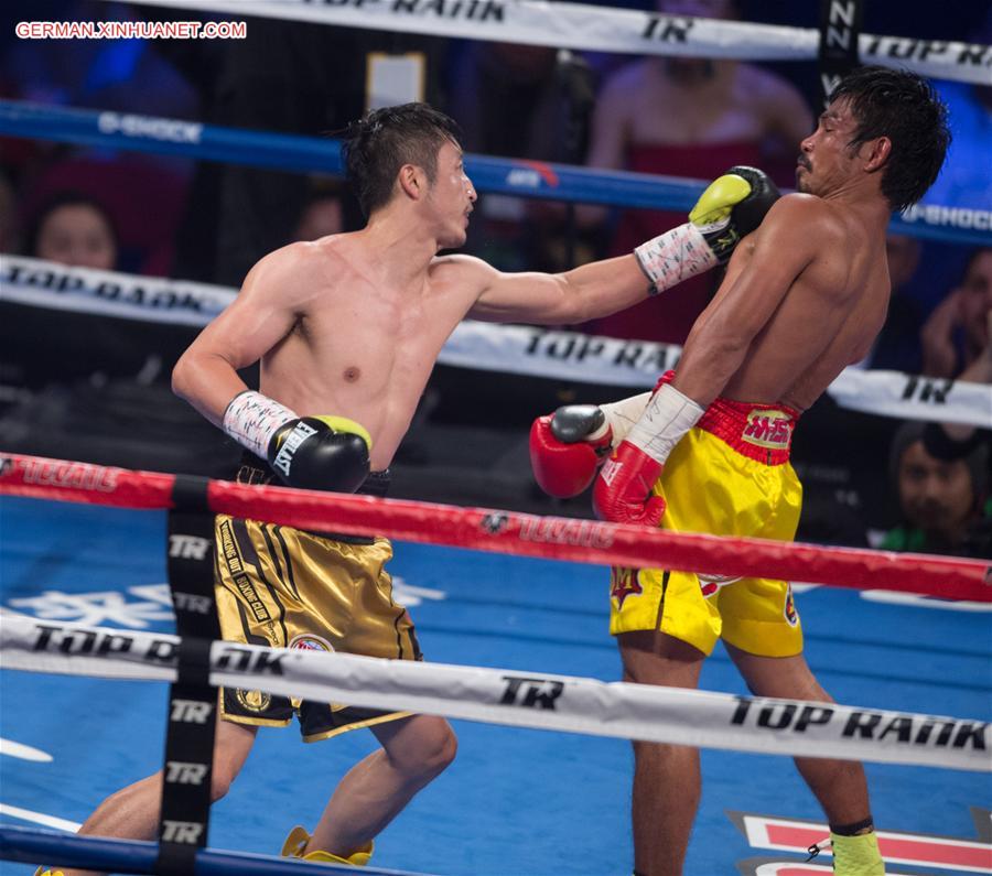 (SP)US-LAS VEGAS-WBO-ZOU SHIMING-TITLE