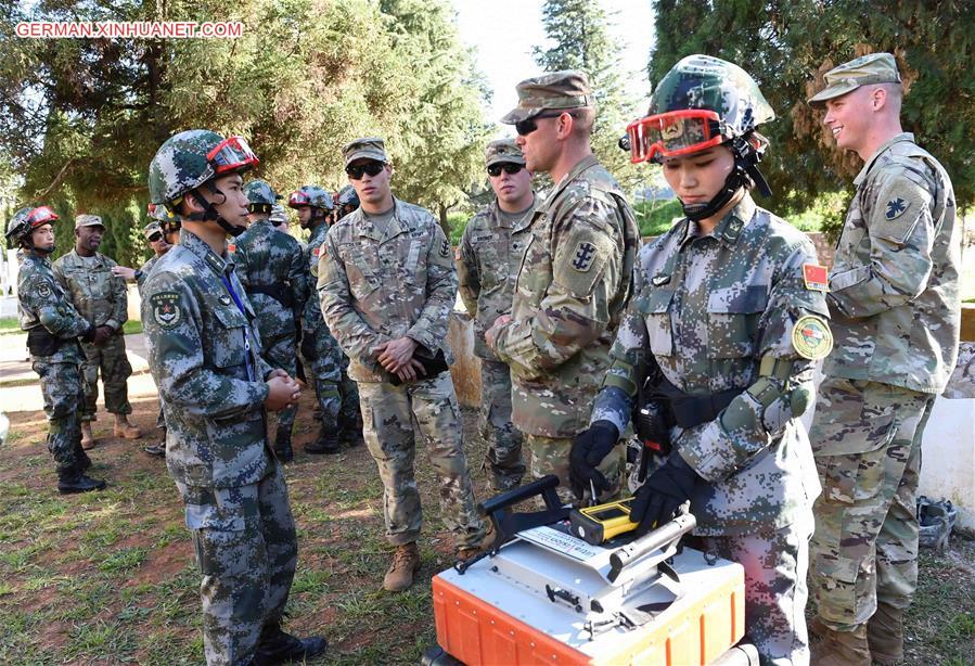 CHINA-KUNMING-US-JOINT DRILL (CN)