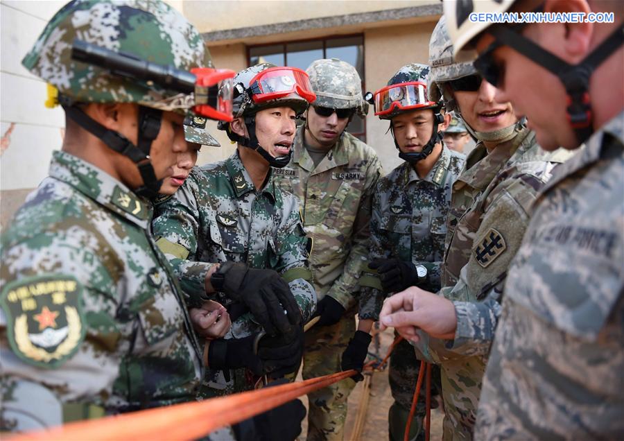 CHINA-KUNMING-CHINA-U.S.-JOINT DRILL (CN)