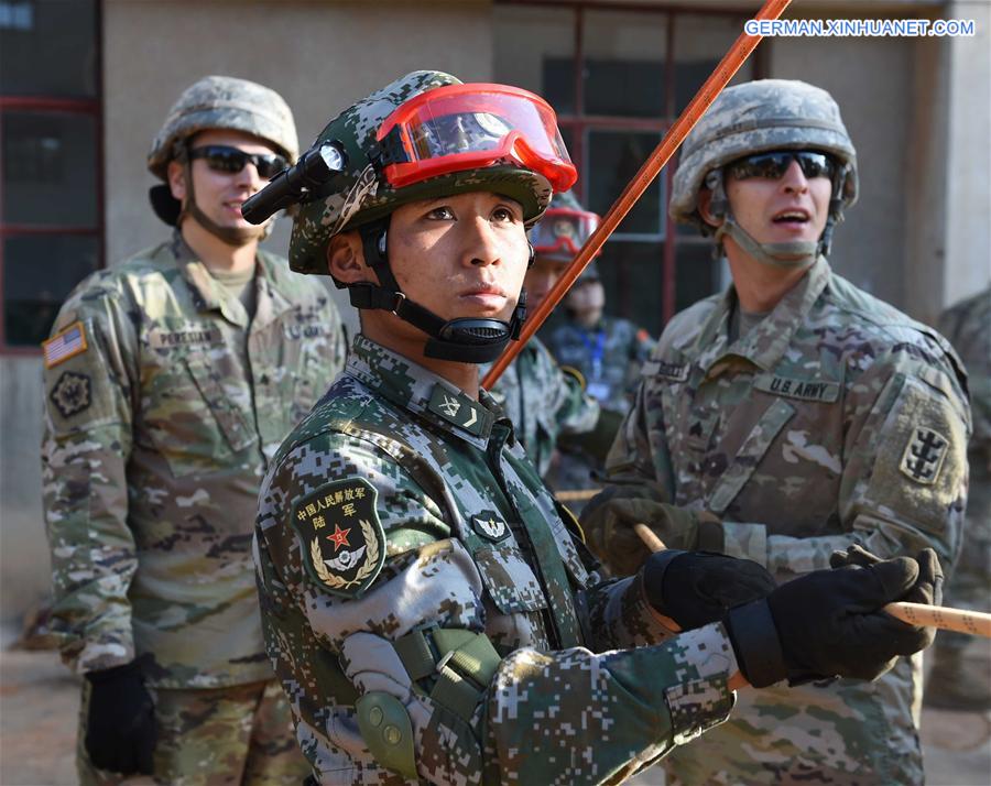 CHINA-KUNMING-CHINA-U.S.-JOINT DRILL (CN)