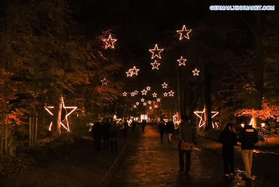 GERMANY-BERLIN-LIGHT SHOW