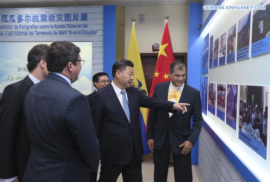 ECUADOR-QUITO-CHINESE PRESIDENT-PHOTO EXHIBITION