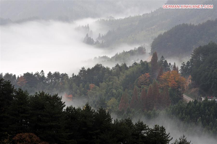 #CHINA-HUBEI-DABIE MOUNTAIN-CLOUDS (CN)