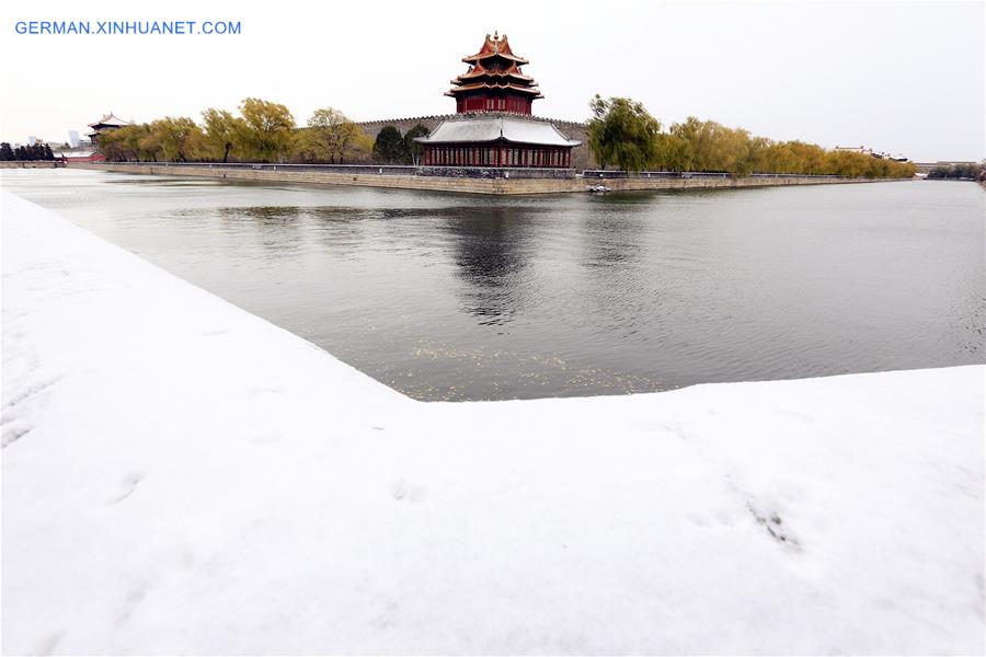 CHINA-BEIJING-FIRST SNOW (CN)