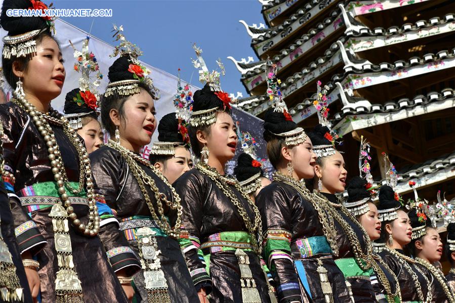 #CHINA-GUIZHOU-DONG ETHNIC GROUP-GRAND SONG-CONTEST (CN)