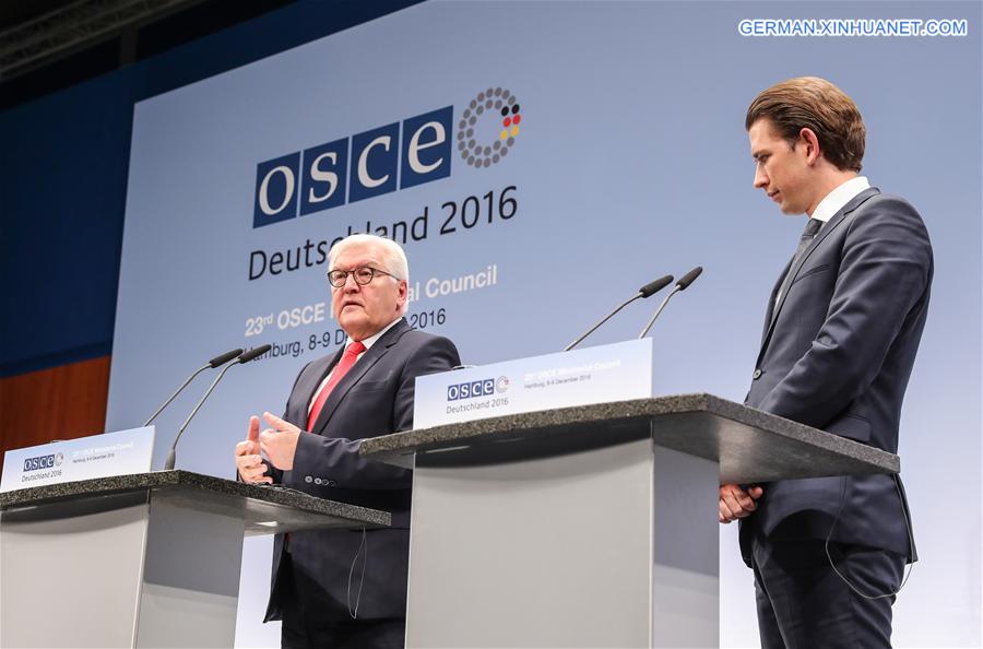 GERMANY-HAMBURG-OSCE-23RD MINISTERIAL MEETING-WRAPPING UP