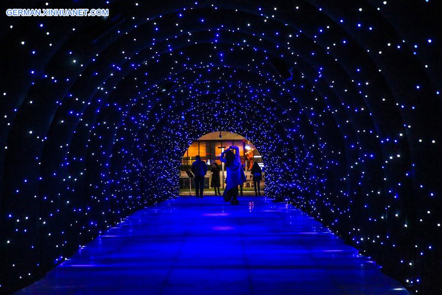 #CHINA-ZHEJIANG-NINGBO-LIGHT SHOW (CN)