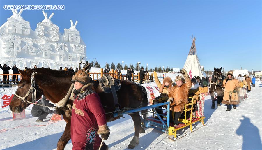 #CHINA-INNER MONGOLIA-HULUN BUIR-WINTER-CARNIVAL (CN)