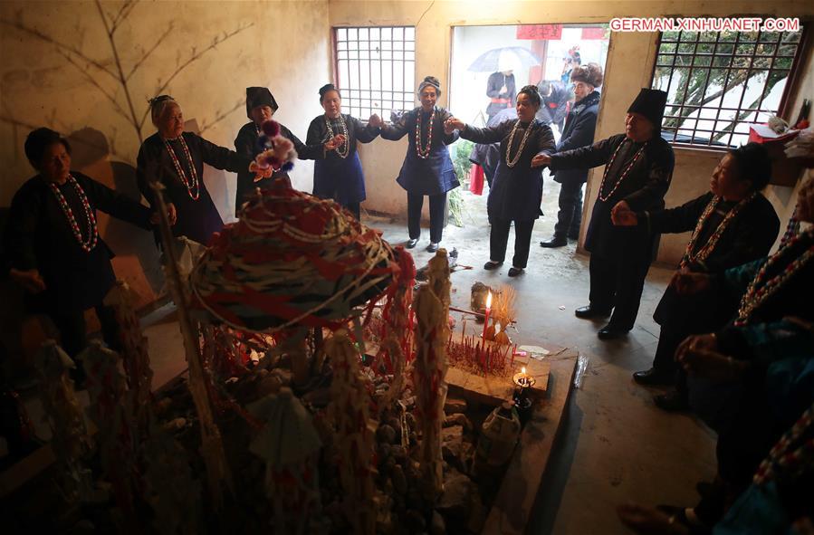 #CHINA-GUIZHOU-DONG PEOPLE-SAMA FESTIVAL (CN)