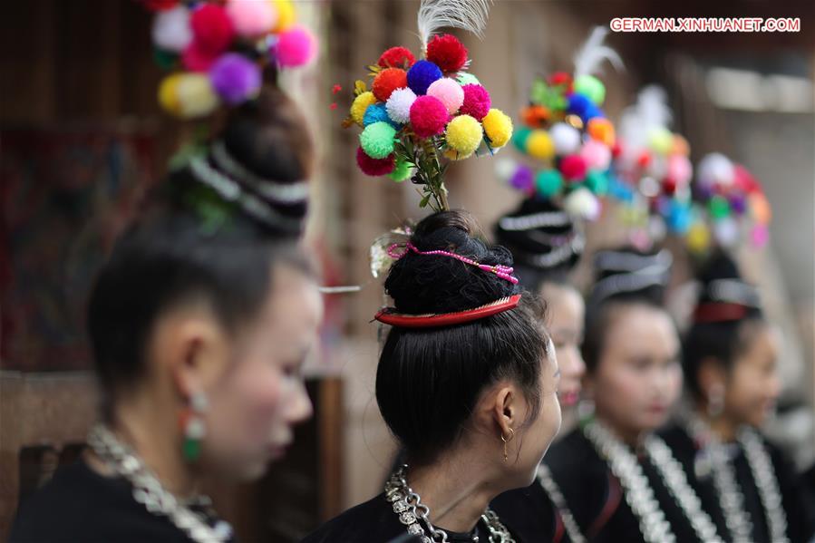 #CHINA-GUIZHOU-DONG PEOPLE-SAMA FESTIVAL (CN)