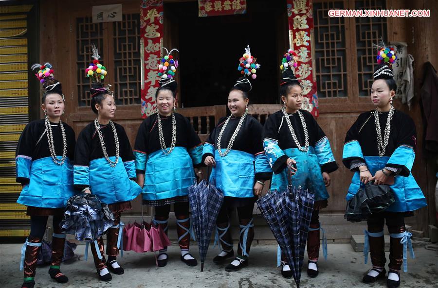 #CHINA-GUIZHOU-DONG PEOPLE-SAMA FESTIVAL (CN)