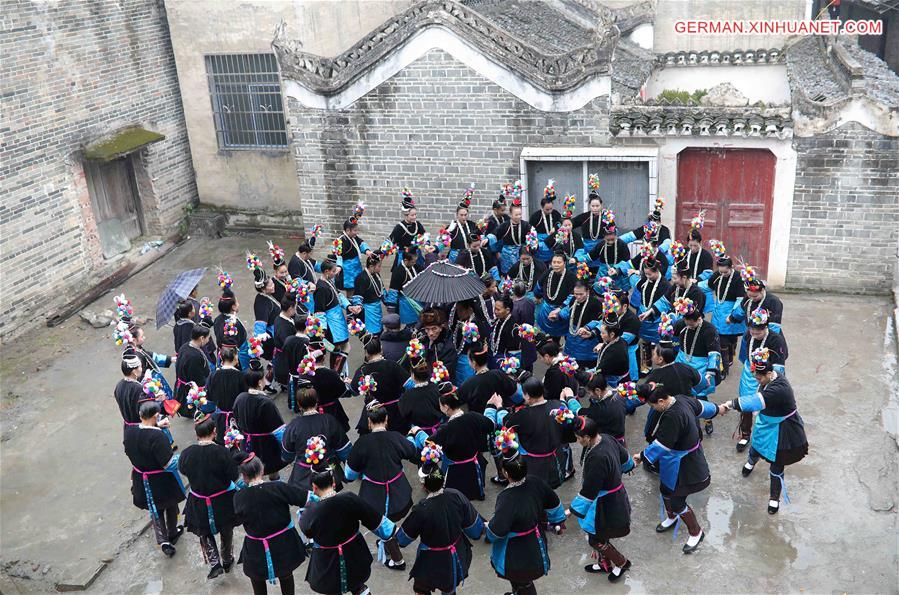 #CHINA-GUIZHOU-DONG PEOPLE-SAMA FESTIVAL (CN)