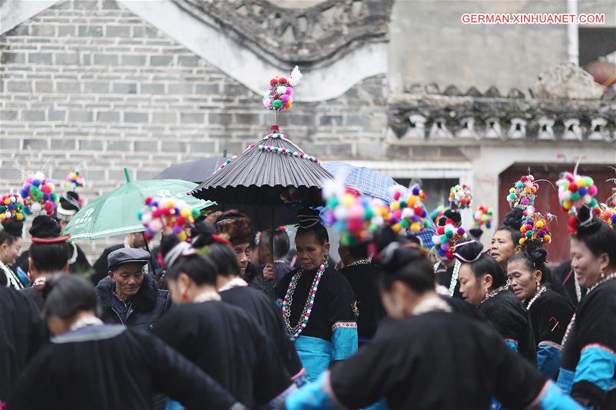 #CHINA-GUIZHOU-DONG PEOPLE-SAMA FESTIVAL (CN)