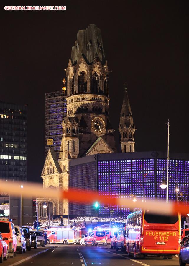 GERMANY-BERLIN-LORRY CRASH