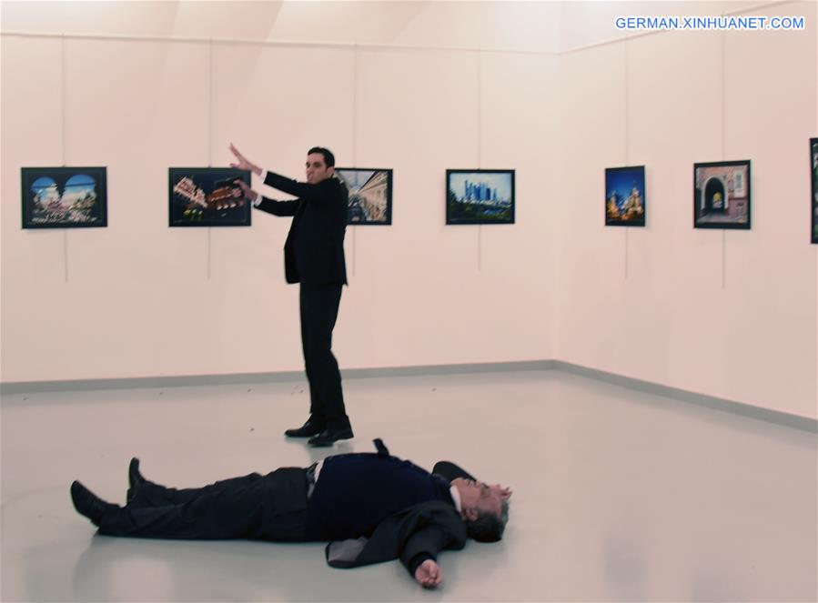 TURKEY-ANKARA-SHOOTING-RUSSIAN AMBASSADOR