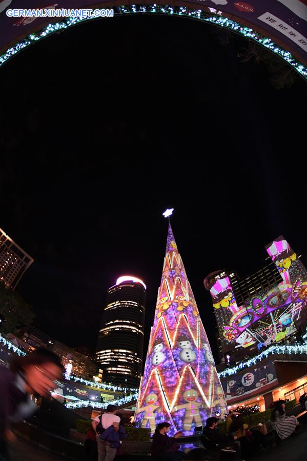 CHINA-XINBEI CITY-CHRISTMAS LIGHT SHOW (CN)