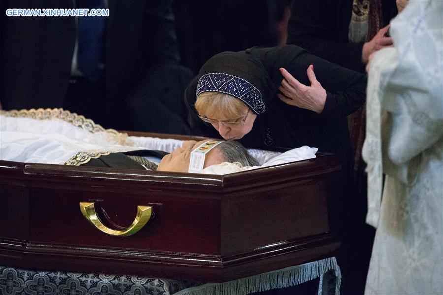RUSSIA-TURKEY-DIPLOMACY-FUNERAL-AMBASSADOR