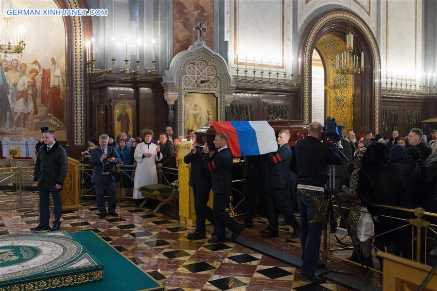 RUSSIA-TURKEY-DIPLOMACY-FUNERAL-AMBASSADOR