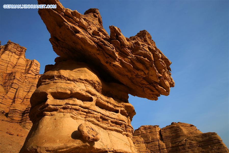 #CHINA-XINJIANG-YADAN LANDFORM (CN)