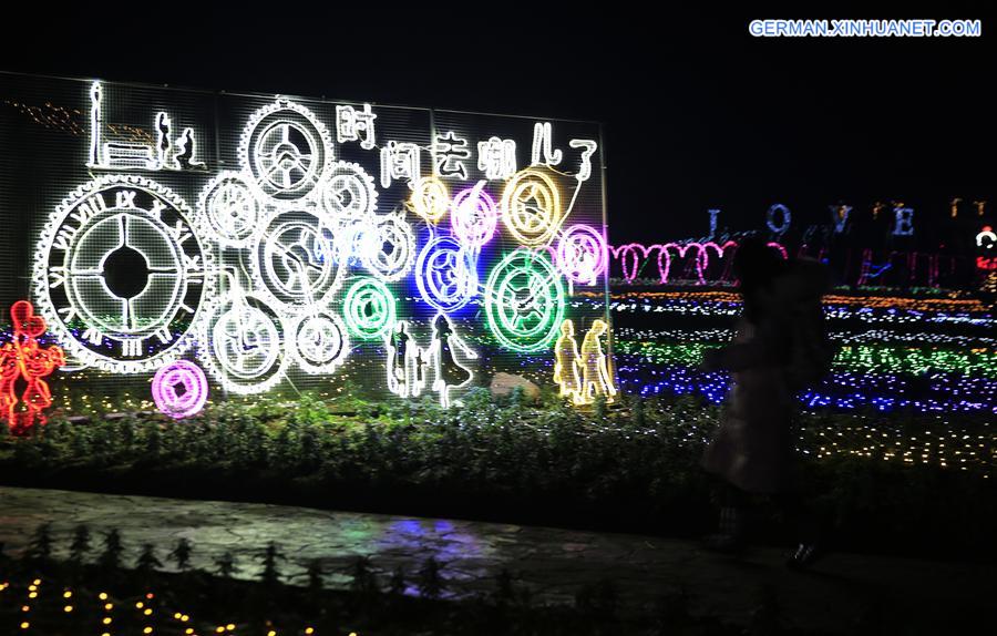 #CHINA-SICHUAN-LIGHT SHOW (CN)