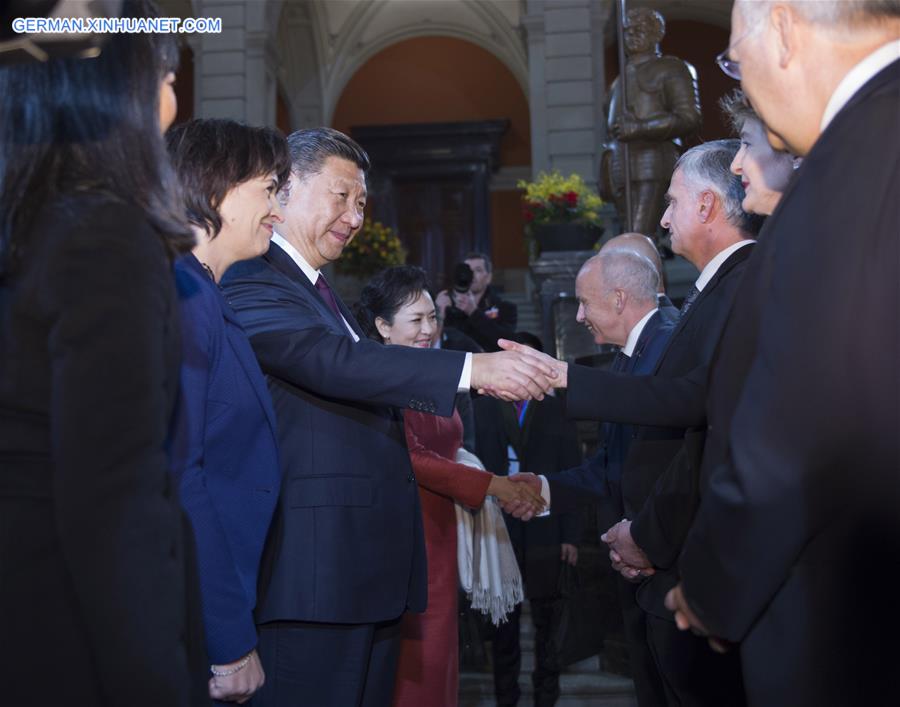 SWITZERLAND-CHINA-XI JINPING-VISIT