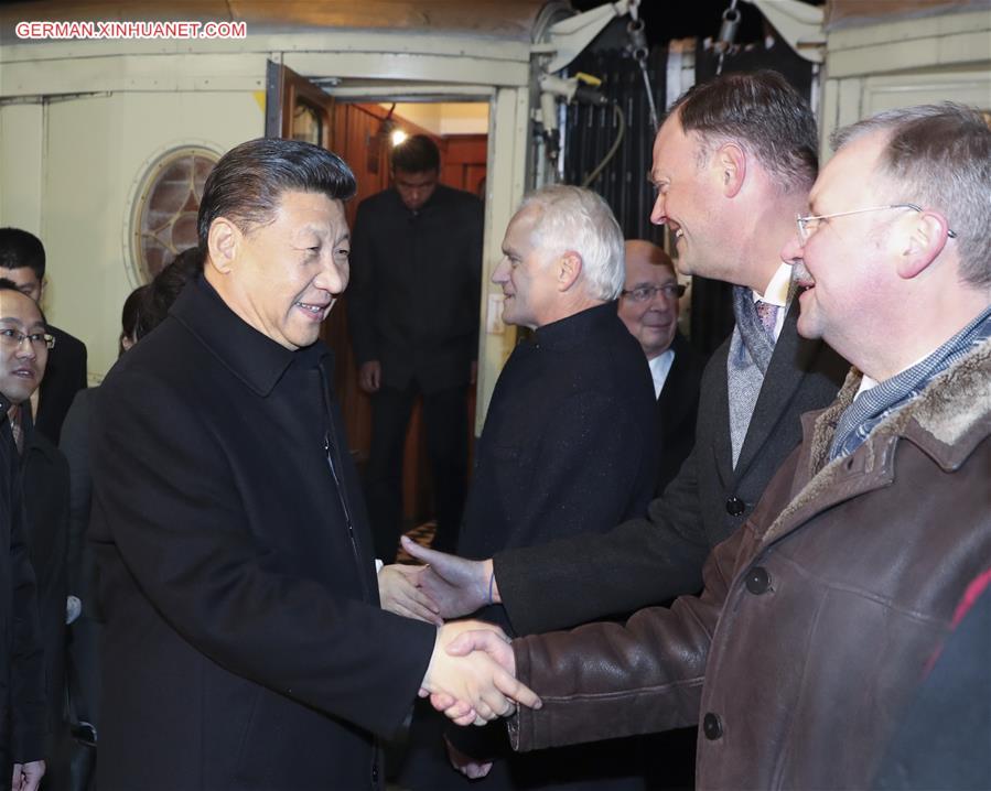 SWITZERLAND-DAVOS-CHINA-XI JINPING-ARRIVAL