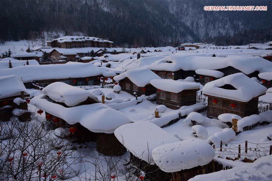 Urlaub Im Schneebedeckten Xuxiang Erlangt Beliebheit Xinhua German