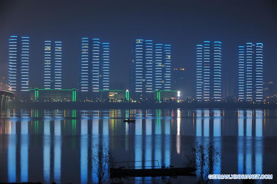 CHINA-CHANGSHA-NIGHT SCENERY (CN)