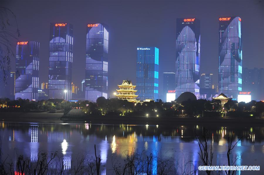 CHINA-CHANGSHA-NIGHT SCENERY (CN)