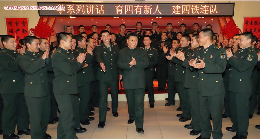 CHINA-HEBEI-XI JINPING-MILITARY-INSPECTION (CN)